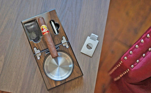 Folding Cigar Ashtray - Kustom Products Inc