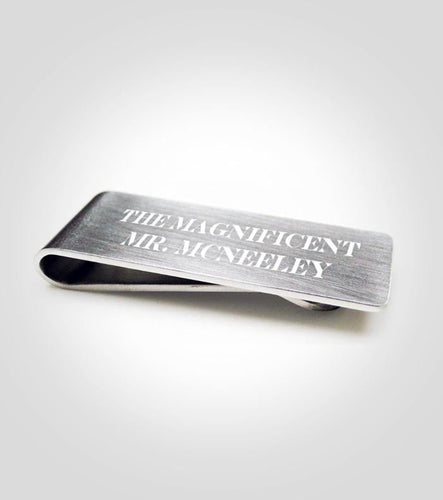 Silver Money Clip - Kustom Products Inc