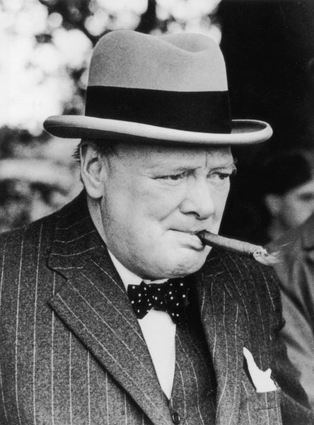 Winston Churchill- History's Most Famous Cigar Aficionado?
