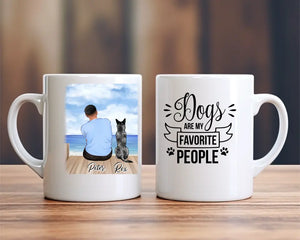 Personalized Mug - Animals with background