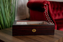 Load image into Gallery viewer, 12 Piece Ebony Wood Watch Box | Custom Image - Kustom Products Inc