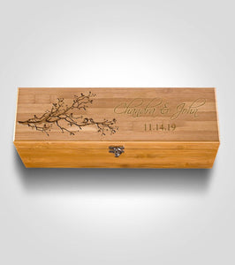 Amber Lynn Kelly Wine Box & 2 Glasses FREE USA UPS shipping - Kustom Products Inc