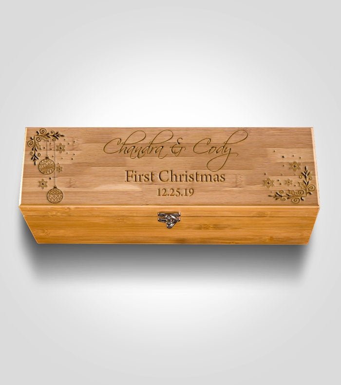 Bamboo Wine Box | Christmas