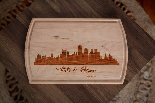 Chef's City Skyline Cutting Board - Kustom Products Inc