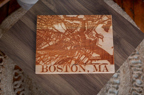 City Map Cutting Board - Kustom Products Inc