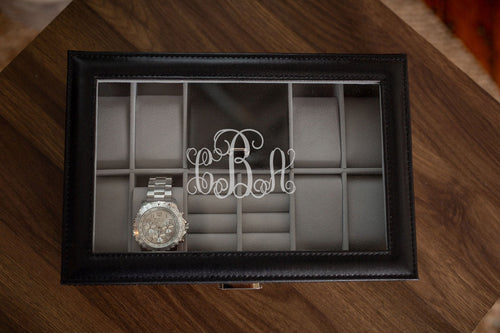 Leather Jewelry Storage Box | Style 1 - Kustom Products Inc