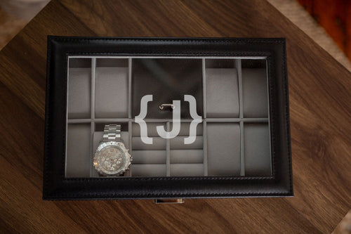 Leather Jewelry Storage Box | Style 6 - Kustom Products Inc
