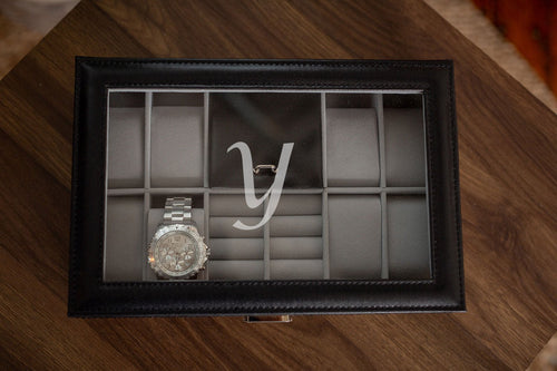 Leather Jewelry Storage Box | Style 8 - Kustom Products Inc