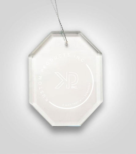 Octagon Crystal Ornament | Custom Image - Kustom Products Inc