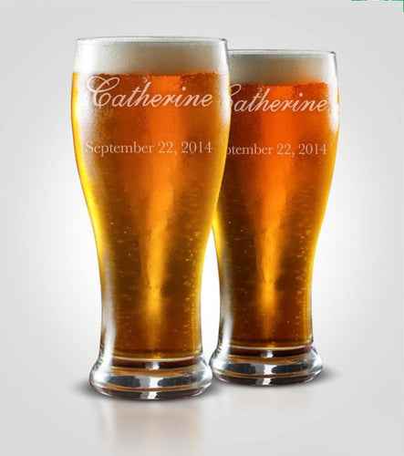 Pilsner Glass Set | G6 - Kustom Products Inc