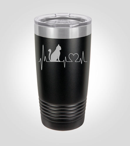 Polar 20oz. Tumbler | I Love Cats - Kustom Products Inc