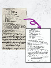 Load image into Gallery viewer, Recipe Cutting Board Trace - Kustom Products Inc