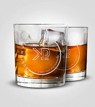 Load image into Gallery viewer, KitchenRocks Glass for Custom Image | Classic Etching Rocks Glasses | Stemless Clear Durable Glass | Lead-Free Crystal-Clear Rocks Glass | Perfect for Scotch, Bourbon &amp; Cocktails | 10.25 Ounce - Kustom Products Inc