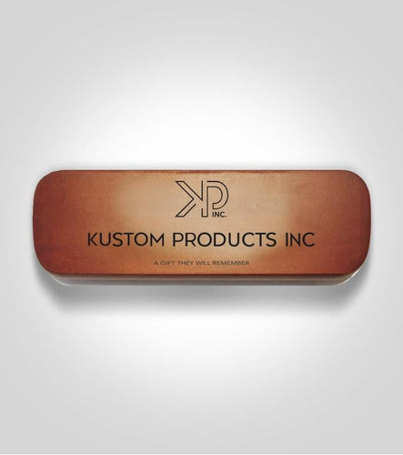 Rosewood Pen Case with Pens | Custom Image - Kustom Products Inc