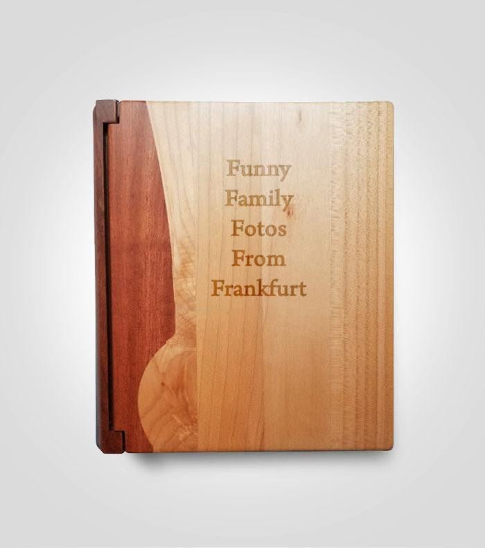 Rosewood Photo Album | Custom Text