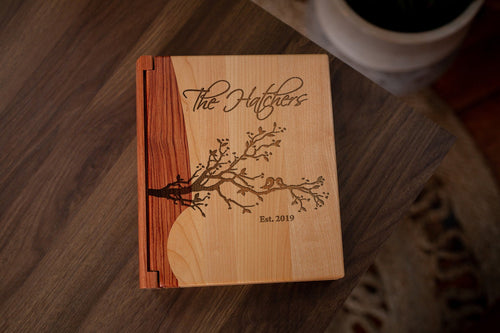 Rosewood Photo Album | Lovebirds - Kustom Products Inc