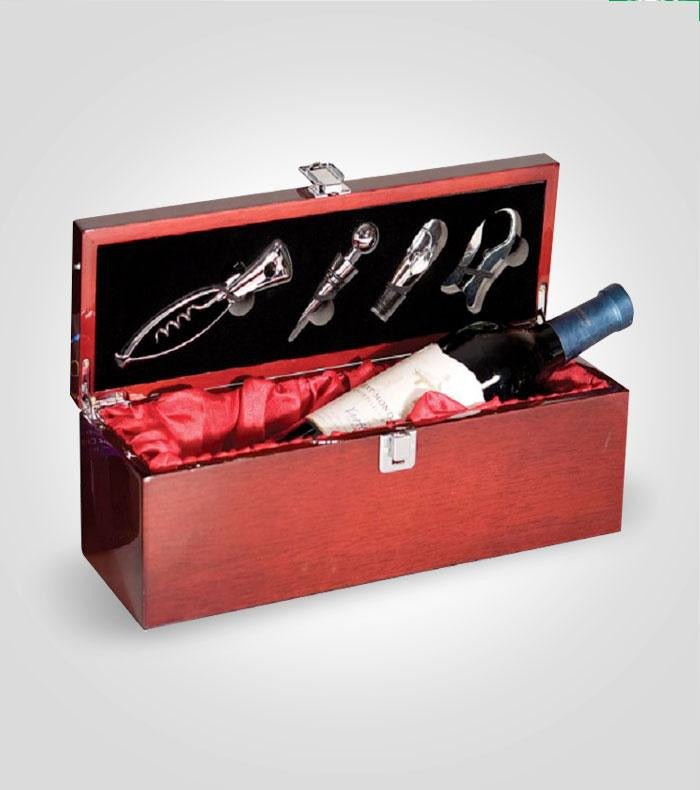 Rosewood Wine Ceremony Box | Custom Text