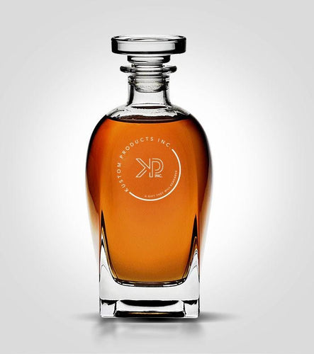 Round Decanter | Custom Image - Kustom Products Inc