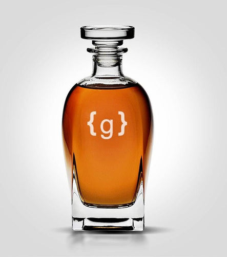 Round Decanter | Style 6 - Kustom Products Inc