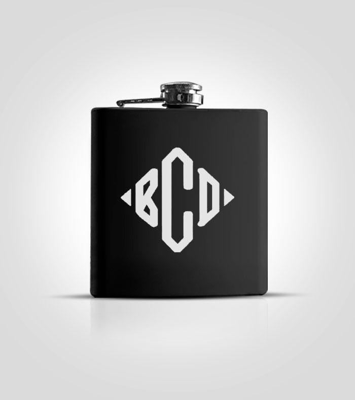 Single Black Flask | Style #4