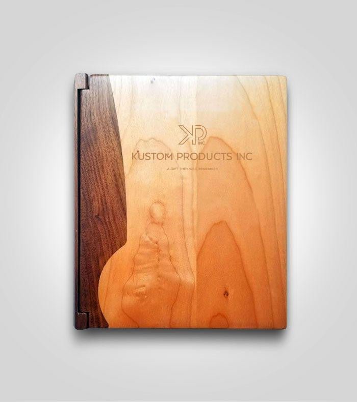 Walnut Photo Album | Custom Image