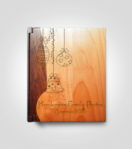 Walnut Photo Album | Holidays - Kustom Products Inc