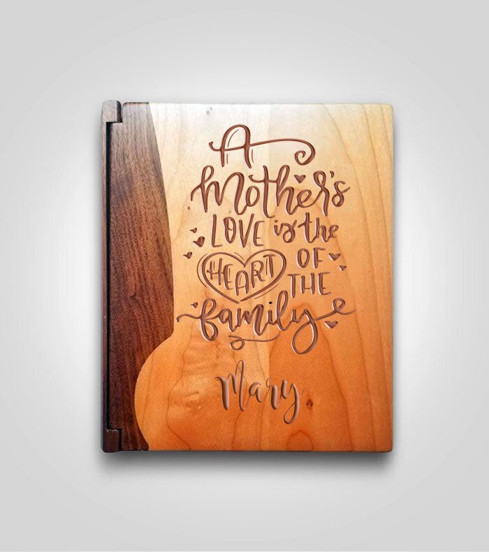 Walnut Photo Album | Mother