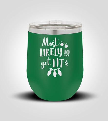 Wine Tumbler | Christmas - Kustom Products Inc