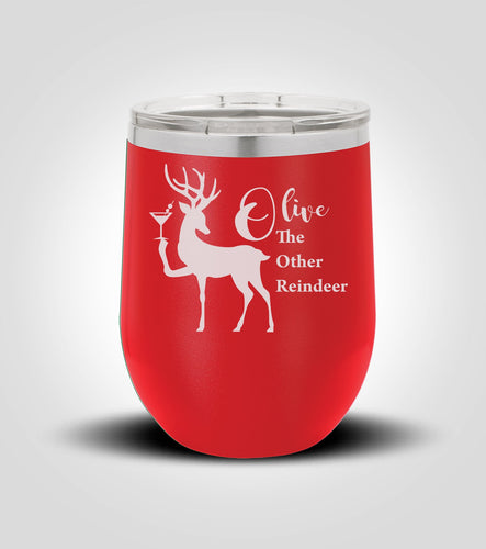 Wine Tumbler | Olive - Kustom Products Inc