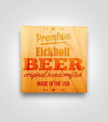 Wood Coaster Set | B3 - Kustom Products Inc